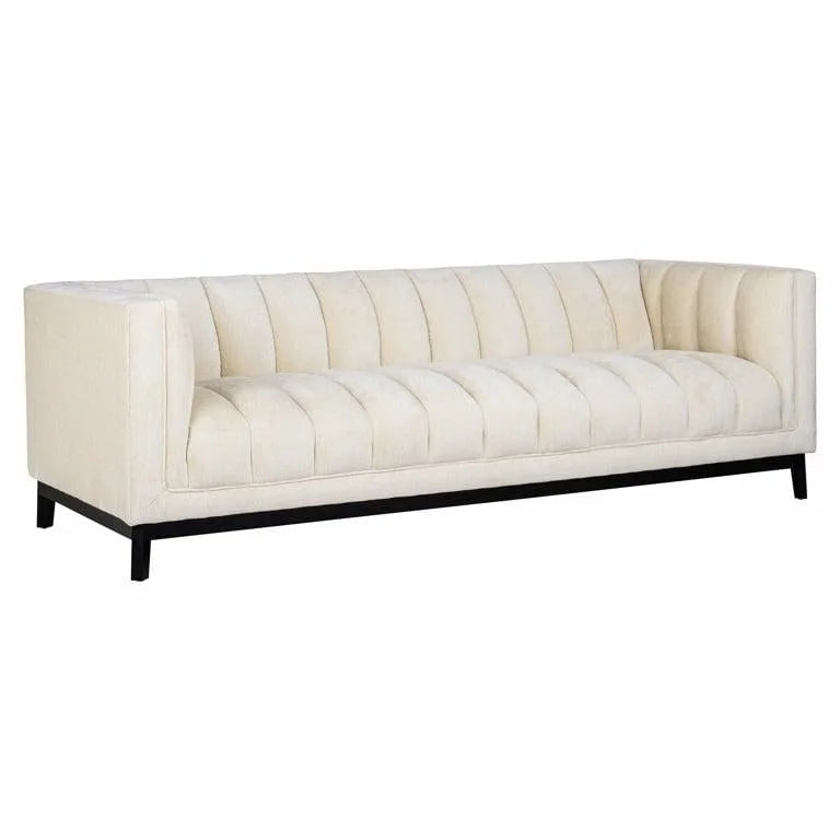 Soffa Beaudy Vit chenille