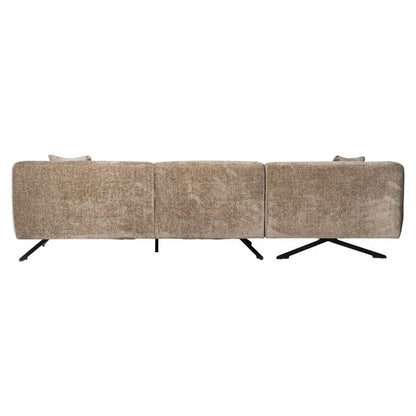 Soffa Donovan 3-sits Vänster Brun Chenille