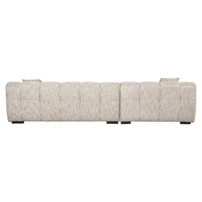 Soffa Hazel 3-sits Vänster Naturfärg