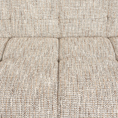 Soffa Hazel 3-sits Vänster Naturfärg