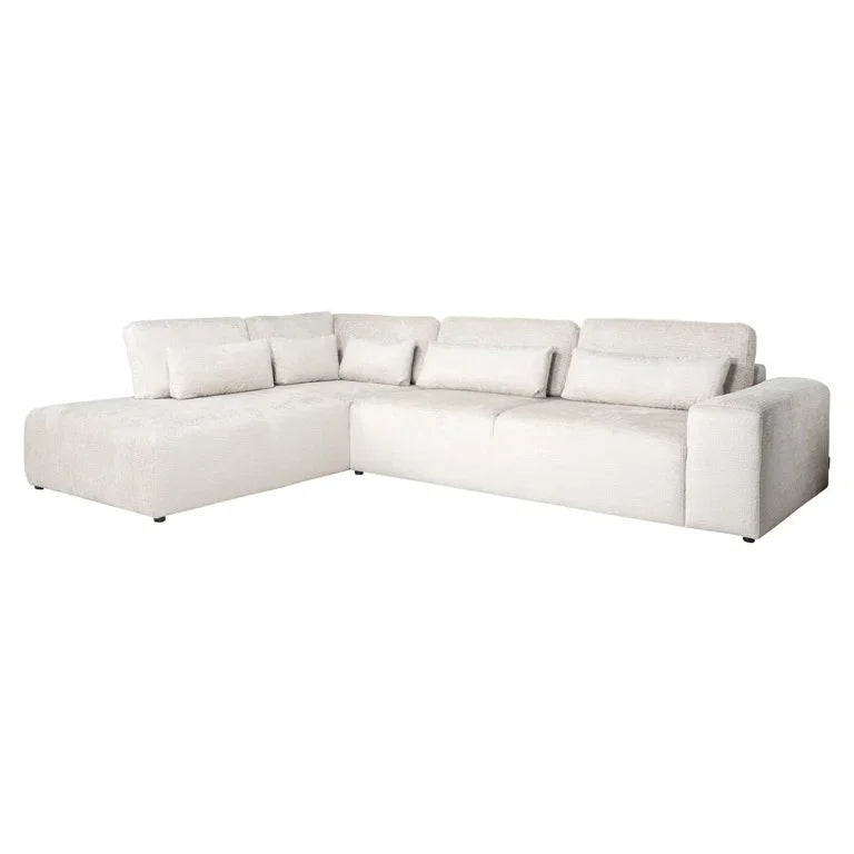 Soffa Lund 3-sits Höger Divan Cream