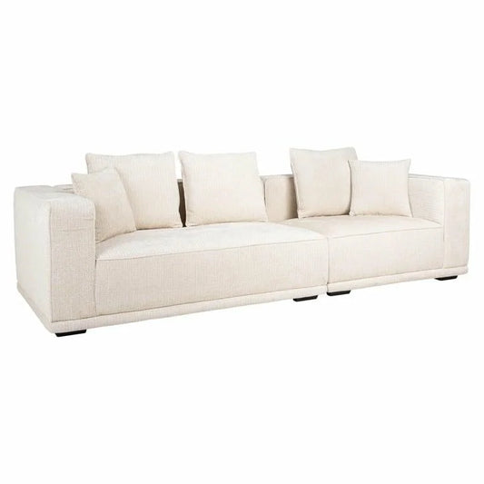 Soffa Lusso 3-sits Beige Chenille