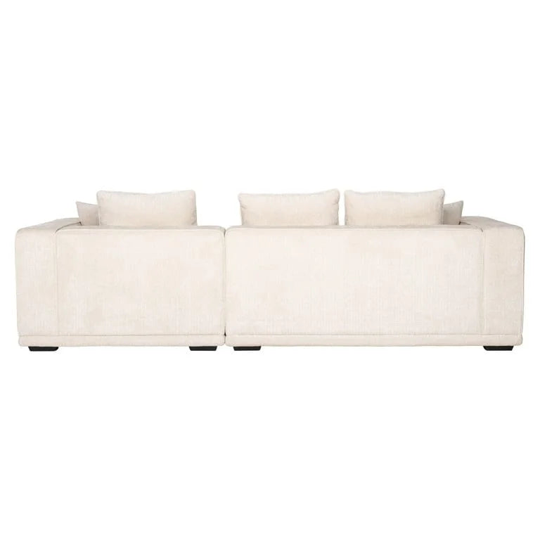 Soffa Lusso 3-sits Beige Chenille