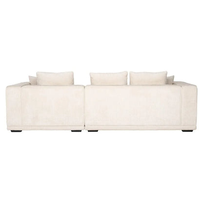 Soffa Lusso 3-sits Beige Chenille