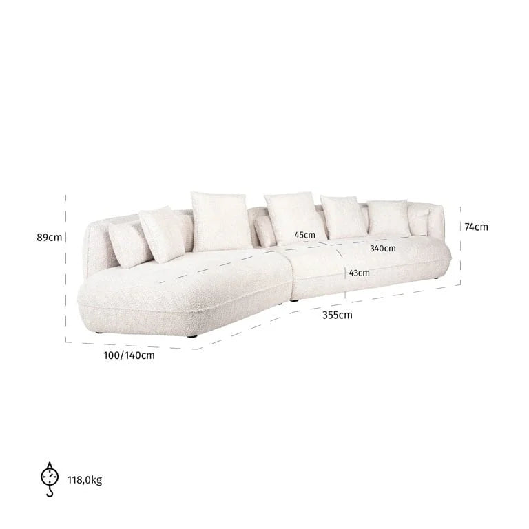 Soffa Rodina Cream