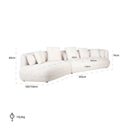 Soffa Rodina Cream