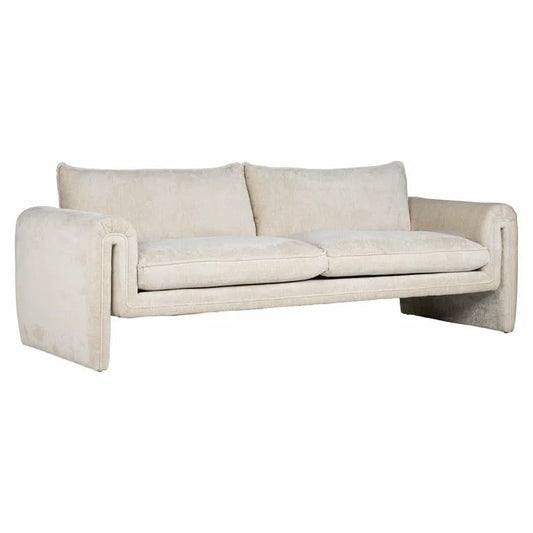 Soffa Sandro vit chenille