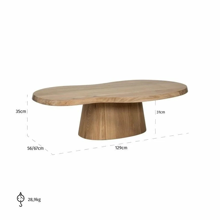 Soffbord Riva (Naturlig Ek)
