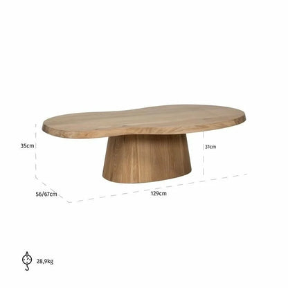 Soffbord Riva (Naturlig Ek)