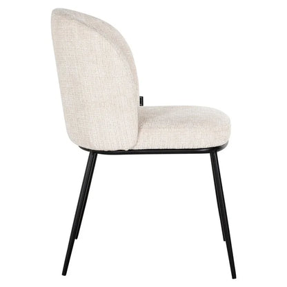Stol Elvi Beige chenille