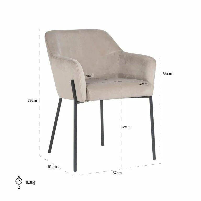 Stol Fay khaki
