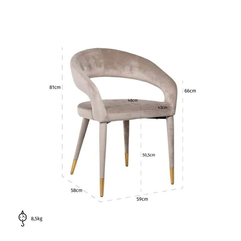 Stol Gia khaki