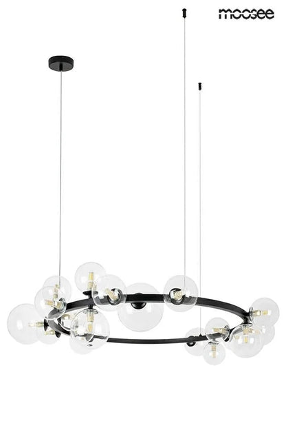 Taklampa MOOSEE - ALURE 120, svart