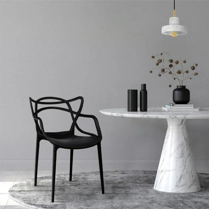 Taklampa MOOSEE - ARCO 20 vit/marmor