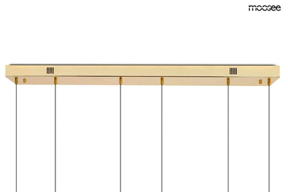 Taklampa MOOSEE - BIRD LINE, guld