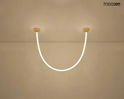 Taklampa MOOSEE - LASSO 200, guld