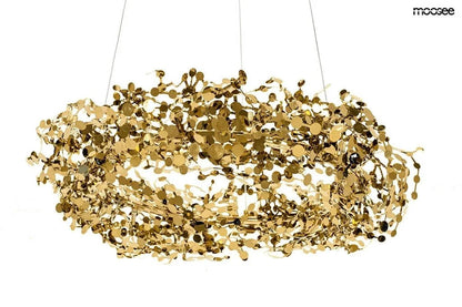 Taklampa MOOSEE - MONETE 60, guld