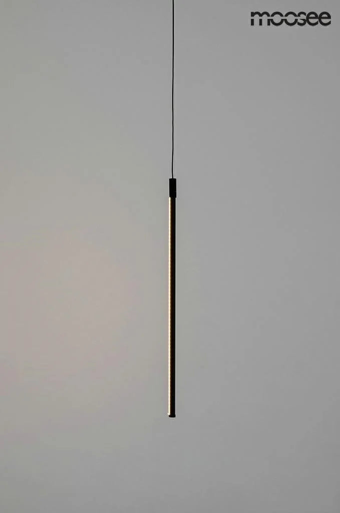 Taklampa MOOSEE - OMBRE 60, svart