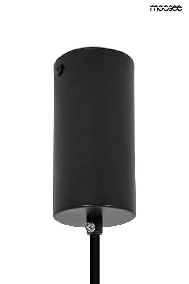 Taklampa MOOSEE - OMBRE LEVEL 80, svart