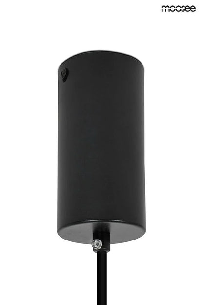 Taklampa MOOSEE - OMBRE LEVEL 80, svart