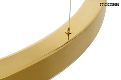 Taklampa MOOSEE - RING LUXURY 70, guld