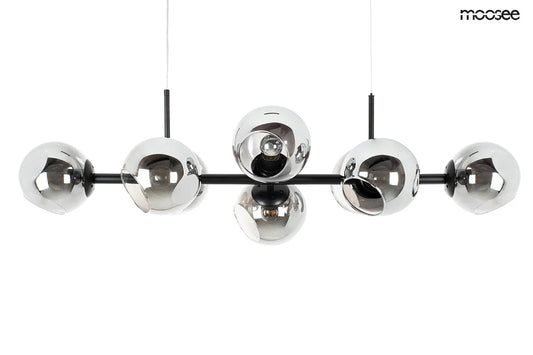 Taklampa MOOSEE - ROMEO BLACK svart