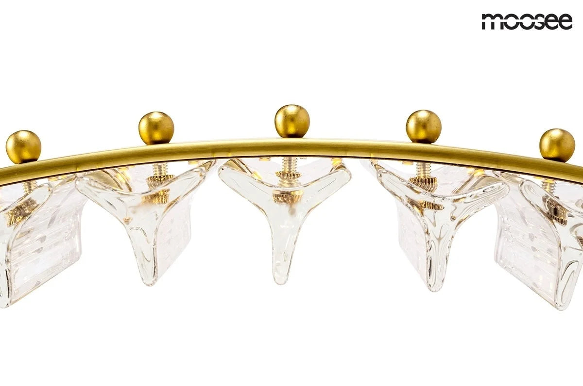 Taklampa MOOSEE - SATURNUS 70, guld