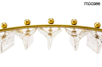 Taklampa MOOSEE - SATURNUS 70, guld