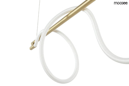 Taklampa MOOSEE - SERPIENTE 120, guld