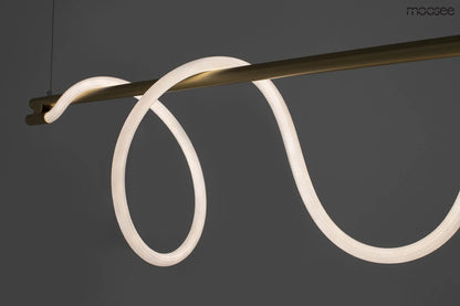 Taklampa MOOSEE - SERPIENTE 120, guld