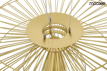 Taklampa MOOSEE - SESTO, guld