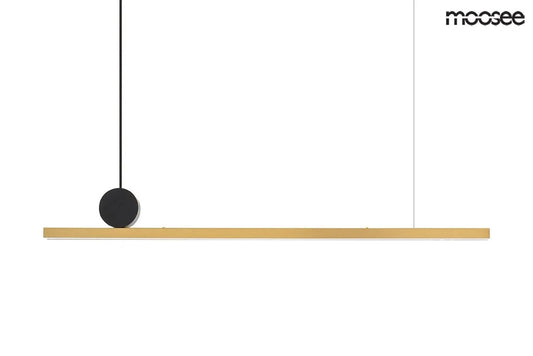 Taklampa MOOSEE - WAND 80, guld