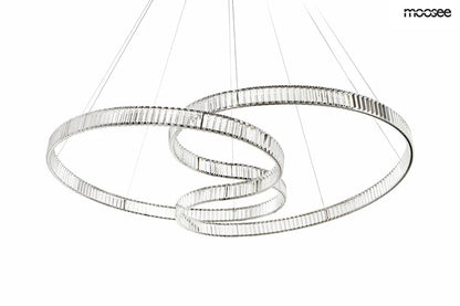 Taklampa MOOSEE - WAVE 160A, krom