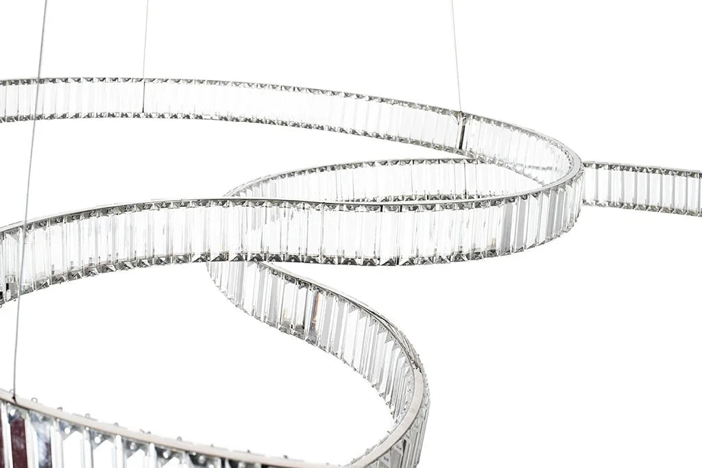 Taklampa MOOSEE - WAVE 160A, krom
