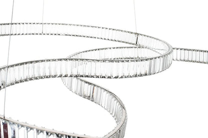 Taklampa MOOSEE - WAVE 160A, krom