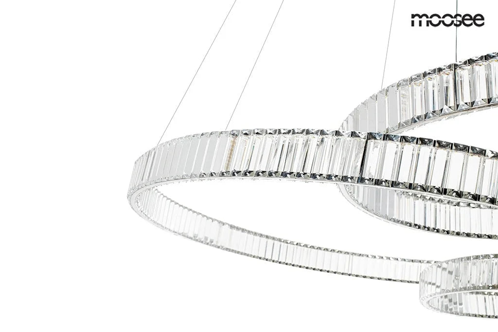 Taklampa MOOSEE - WAVE 160A, krom