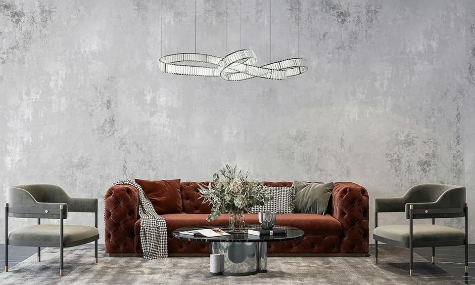 Taklampa MOOSEE - WAVE 160B, krom