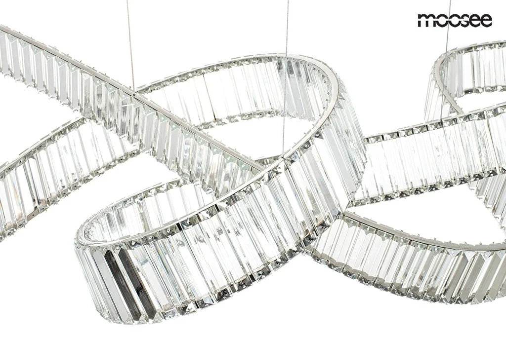 Taklampa MOOSEE - WAVE 160B, krom