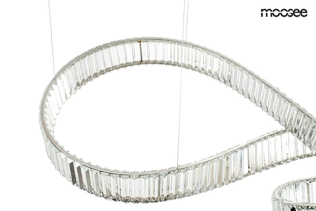 Taklampa MOOSEE - WAVE 160B, krom