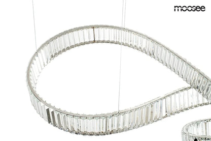 Taklampa MOOSEE - WAVE 160B, krom