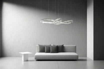 Taklampa MOOSEE - WAVE 160B, krom