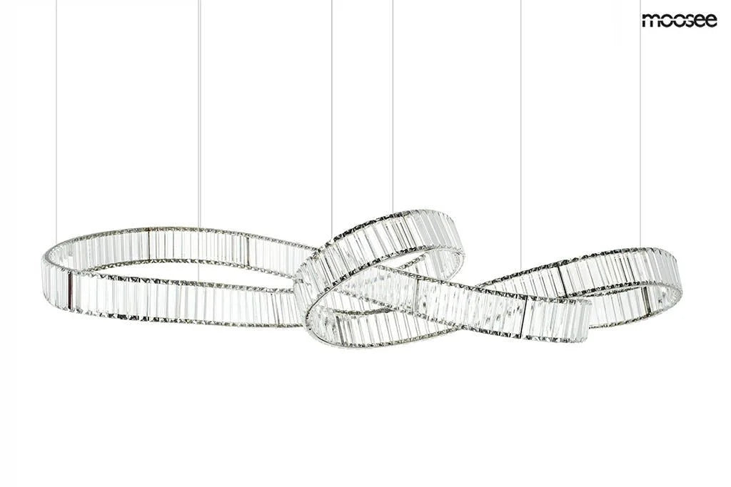 Taklampa MOOSEE - WAVE 160B, krom