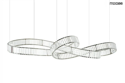 Taklampa MOOSEE - WAVE 160B, krom