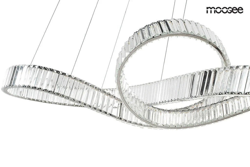 Taklampa MOOSEE - WAVE 160B, krom