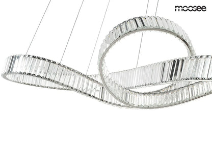 Taklampa MOOSEE - WAVE 160B, krom