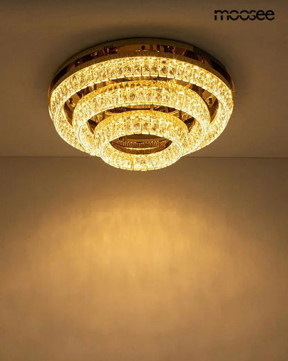 Taklampa Plafond SAVOY 3 guld