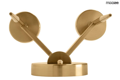 Vägglampa MOOSEE - TORCH TWIN, guld