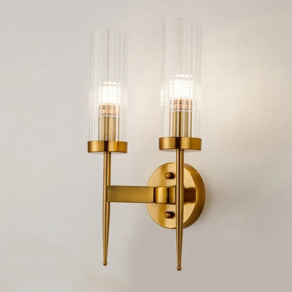 Vägglampa MOOSEE - TORCH TWIN, guld